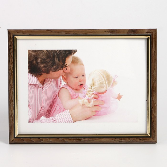 Фоторамка пластик 15х20 см (586Р) ольха