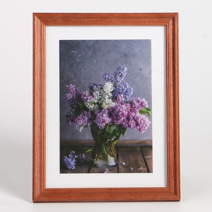 Фоторамка 15х20 см (3N68) красное дерево