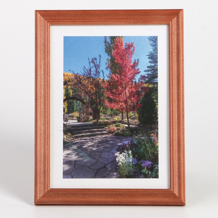 Фоторамка 13х18 см (3N57) красное дерево