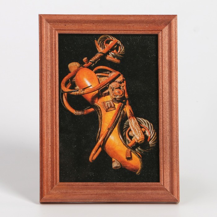 Фоторамка 9х13 см (3N35) красное дерево