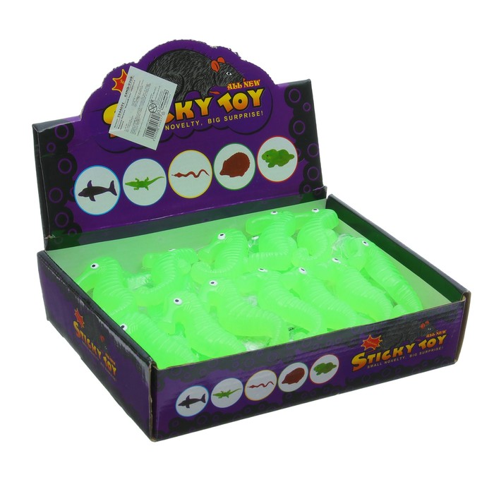 Липучка "Морской конь" светится в темноте