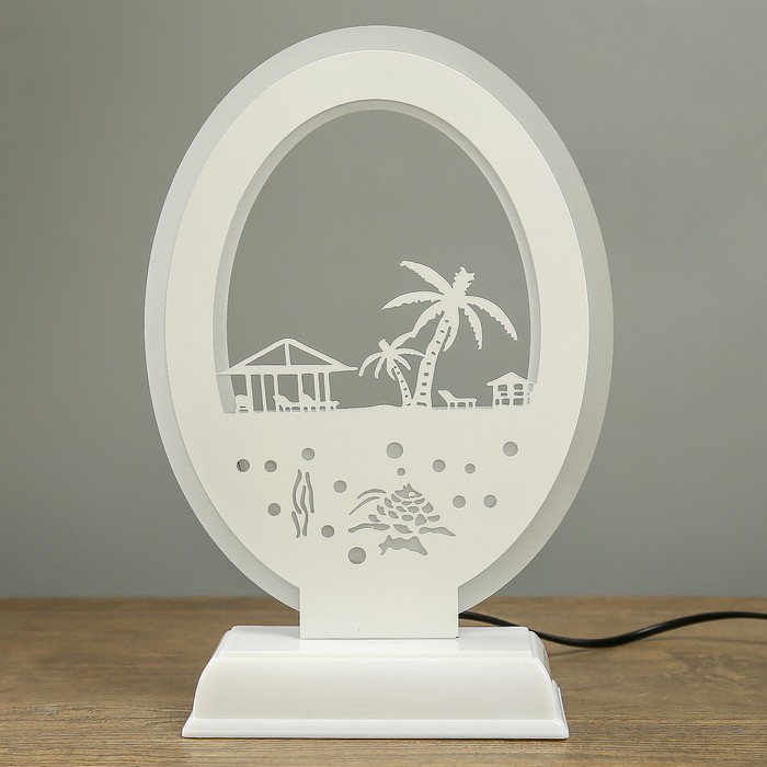 Светильник настольный "Пляжный отдых" 20W 30х24,5х14 см