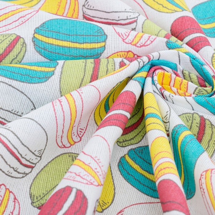 Скатерть «Этель» Макарон 145х180 рогожка 160 г/м², 100% хлопок