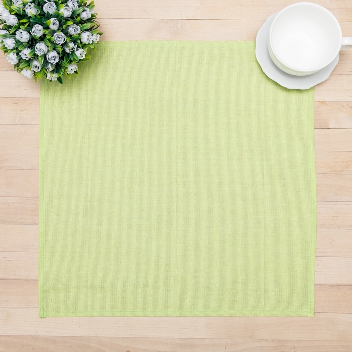 Салфетка «Этель» Макарон 40х40 рогожка 160 г/м², 100% хлопок