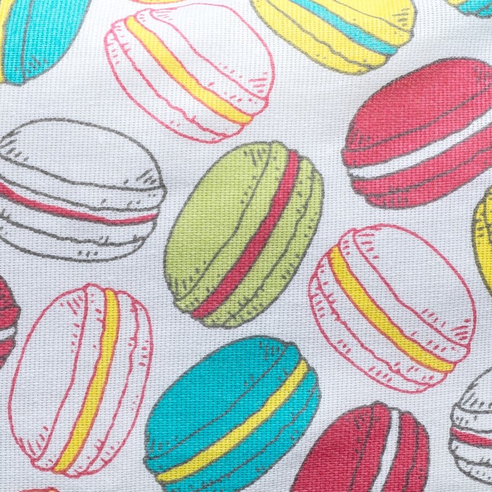 Наволочка декоративная на молнии «Этель» Макарон 40х40 рогожка 160 г/м², 100% хлопок