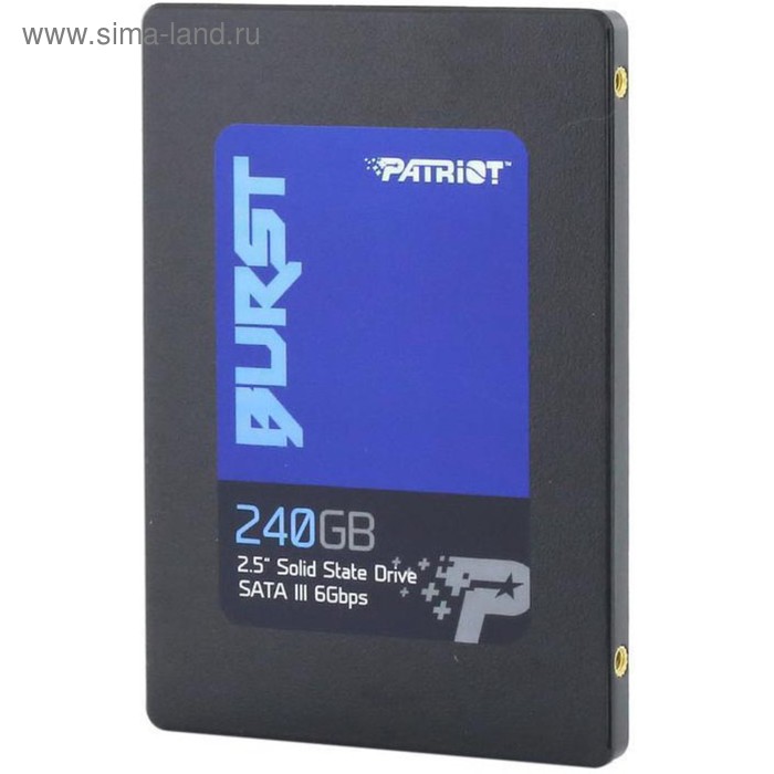 Накопитель SSD Patriot SATA III PBU240GS25SSDR Burst 240Gb 2.5