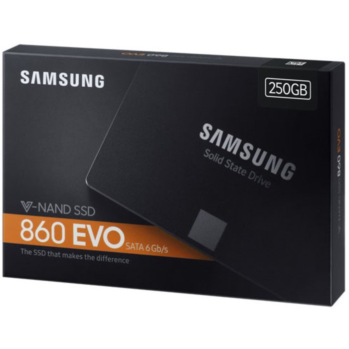Накопитель SSD Samsung SATA III MZ-76E250BW 860 EVO 250Gb 2.5"