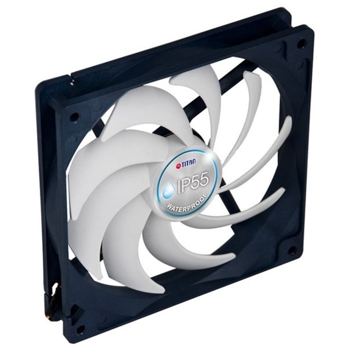 Вентилятор Titan TFD-14025H12B/KW(RB) 140x140x25mm 3-pin 29dB 197gr Ret