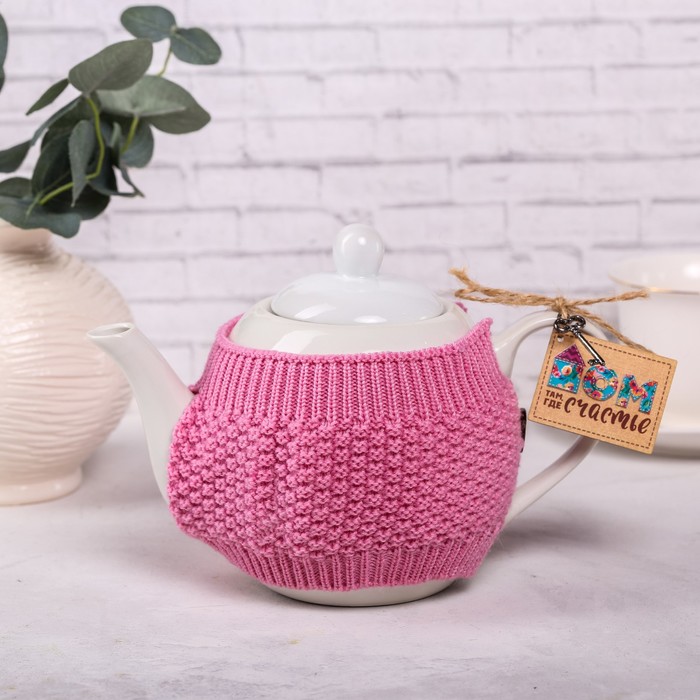 Чайник заварочный "Дом там, где счастье", 1000 мл