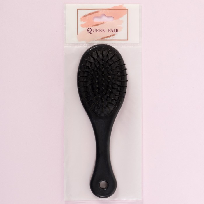 Расческа массажная «Ассорти», овальная, цвет МИКС