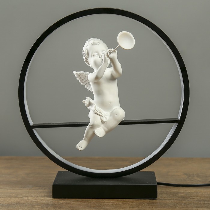 Светильник настольный "Ангел с трубой" 20W 30х24,5х14 см