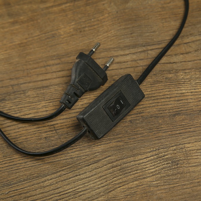 Лампа настольная "Графичные цветы" Е27 40W 220В 30,5х13х13 см