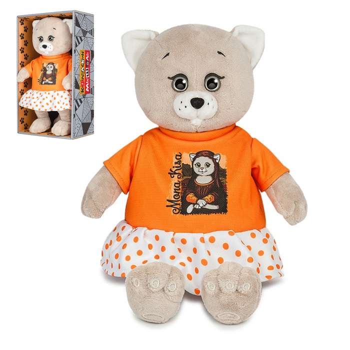 Мягкая игрушка "Мышель Мона Киса", 25 см