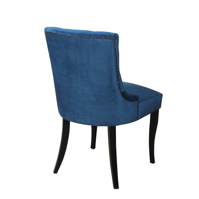 Стул "Верона", каркас массив венге, ткань велюр энигма, цвет тёмно-бирюзовый