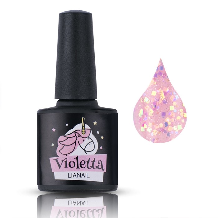 Гель-лак Lianail Unicorn Violetta, 10 мл