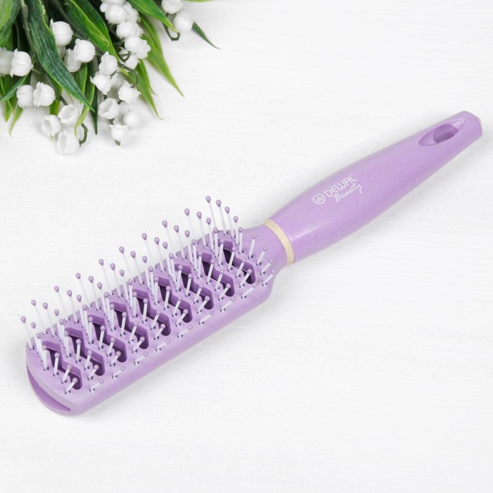 Расчёска "Черничное мороженое" №2, массажная