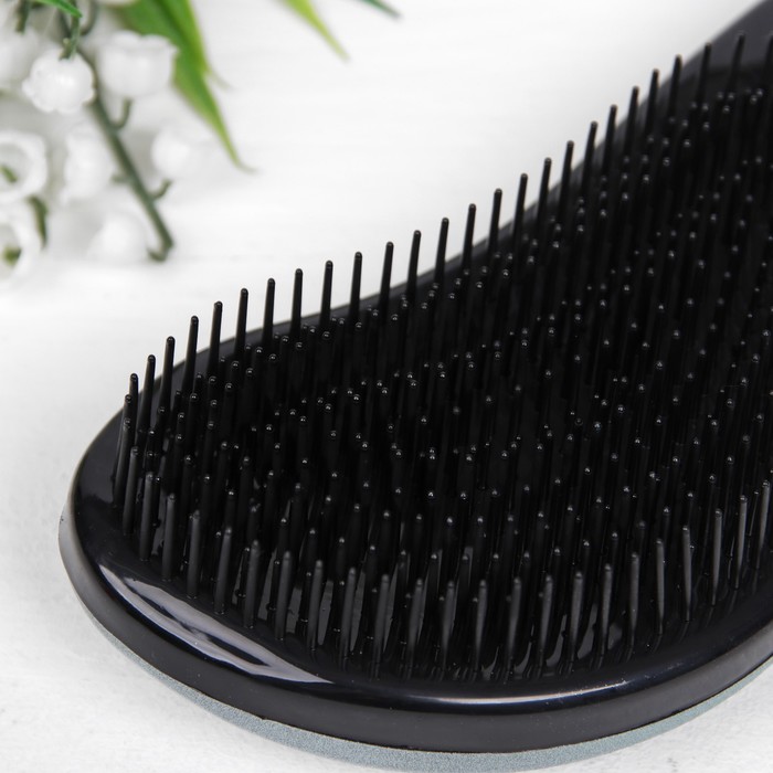 Расчёска-мини, цвет голубой