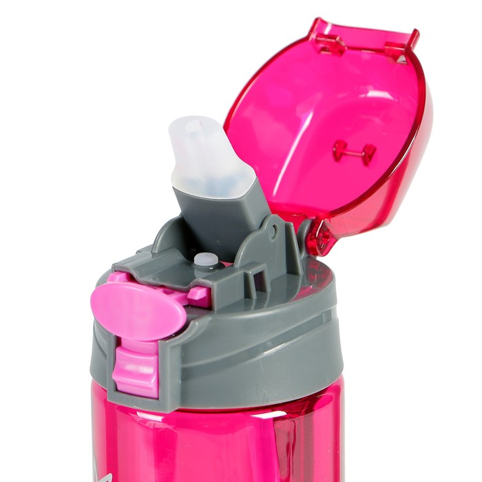 Бутылка для воды 500 мл, My bottle, крышка с поильником, микс, 7х21.5 см