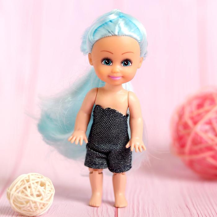 Открытка с куклой «Любимой доченьке», 18 х 12 см