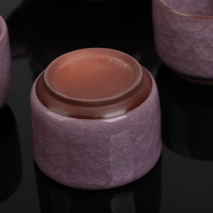 Набор для чайной церемонии "Искушение", 7 предметов: чайник 350 мл, чашка 60 мл УЦЕНКА