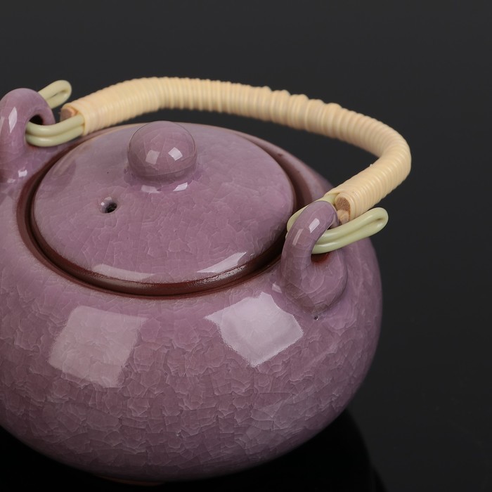 Набор для чайной церемонии "Искушение", 7 предметов: чайник 350 мл, чашка 60 мл УЦЕНКА