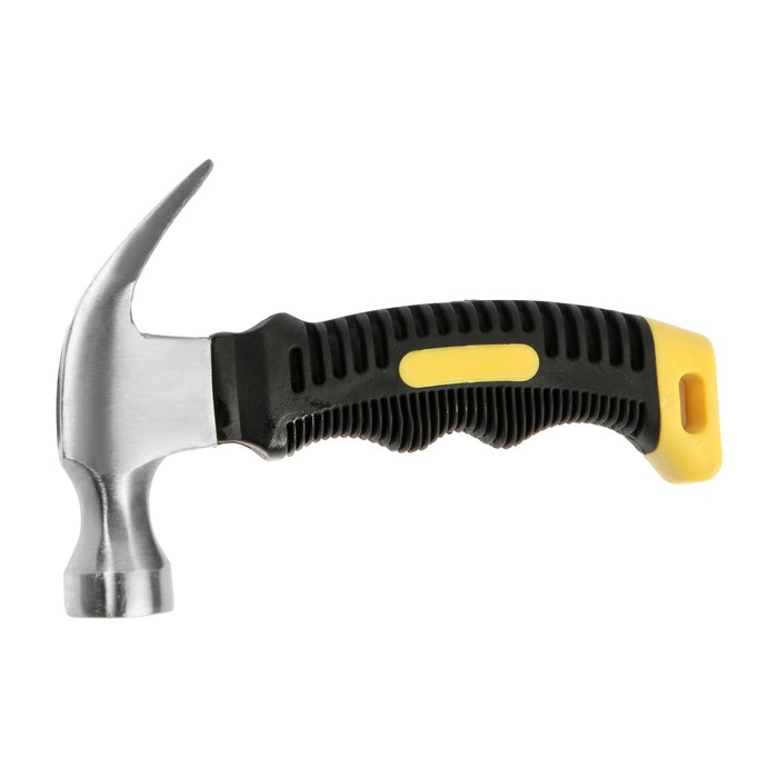 Молоток-гвоздодер мини LOM, 225 г, двухкомпонентная рукоятка