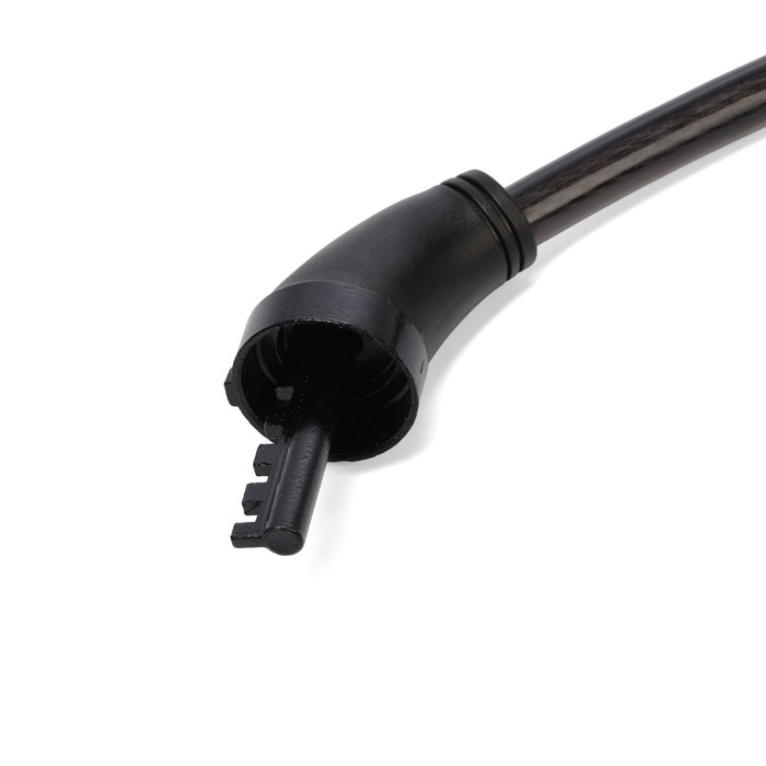 Замок навесной велосипедный Tundra Comfort, кодовый, 10х800 мм