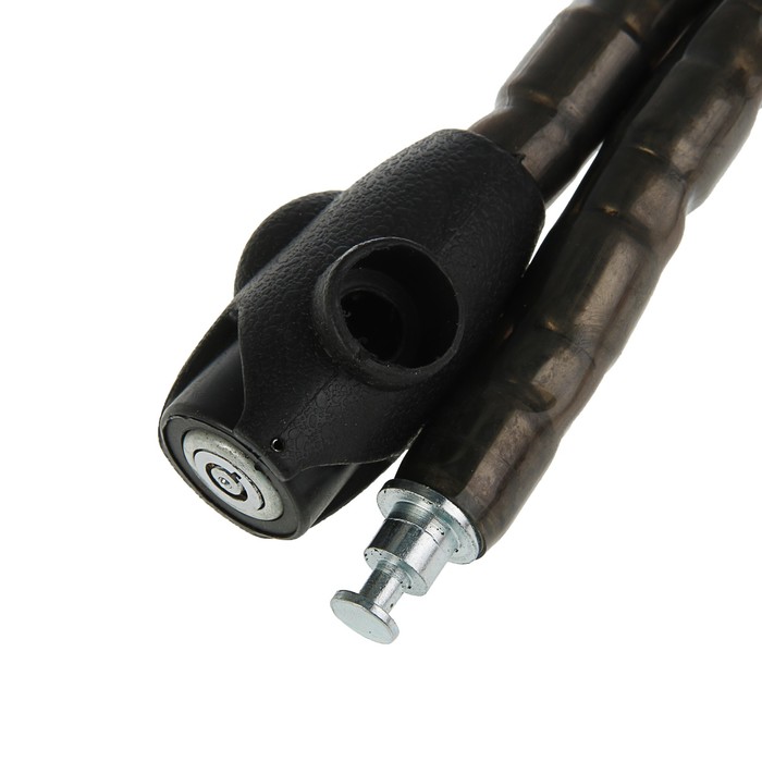 Замок навесной велосипедный Tundra Premium, 23х800 мм, специальный ключ с пласт.ручкой