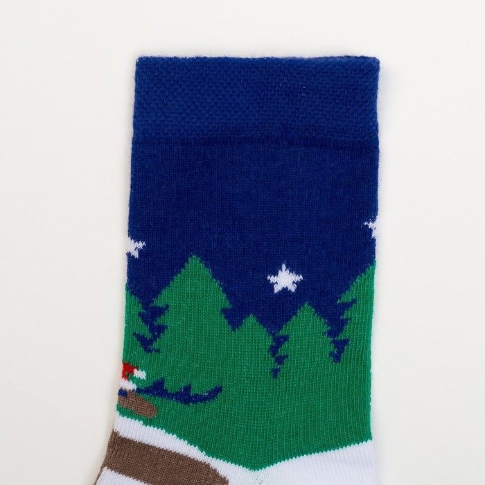 Носки детские KAFTAN "Олененок" 18-20 см, 7-9 ., 80% хл.,17% п/а, 3% эл.