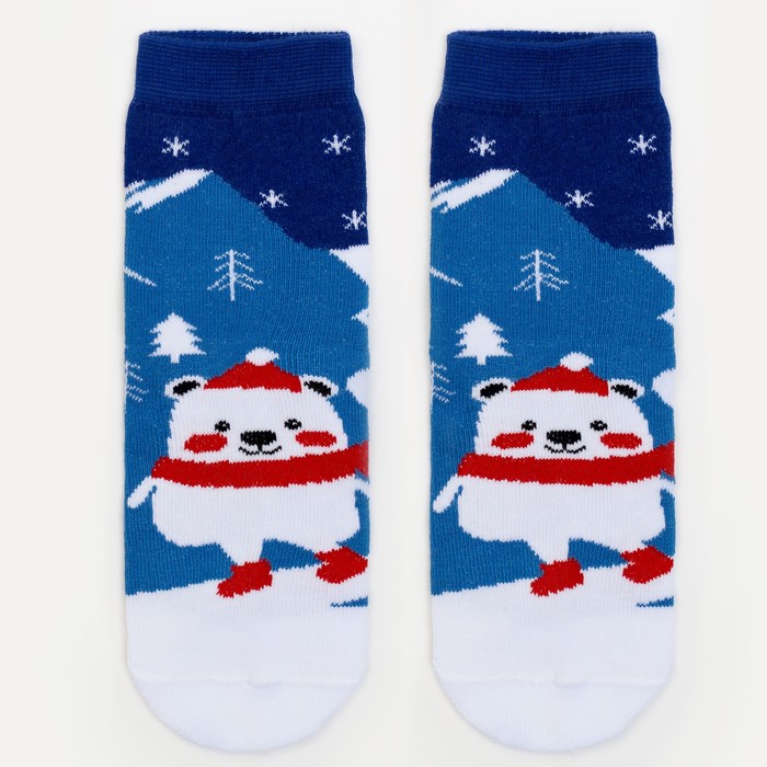 Носки детские KAFTAN "Медвежонок" 16-18 см, 4-6 г., 80% хл.,17% п/а, 3% эл.