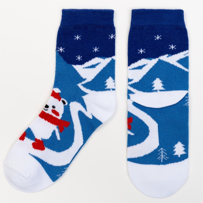 Носки детские KAFTAN "Медвежонок" 18-20 см, 7-9 ., 80% хл.,17% п/а, 3% эл.