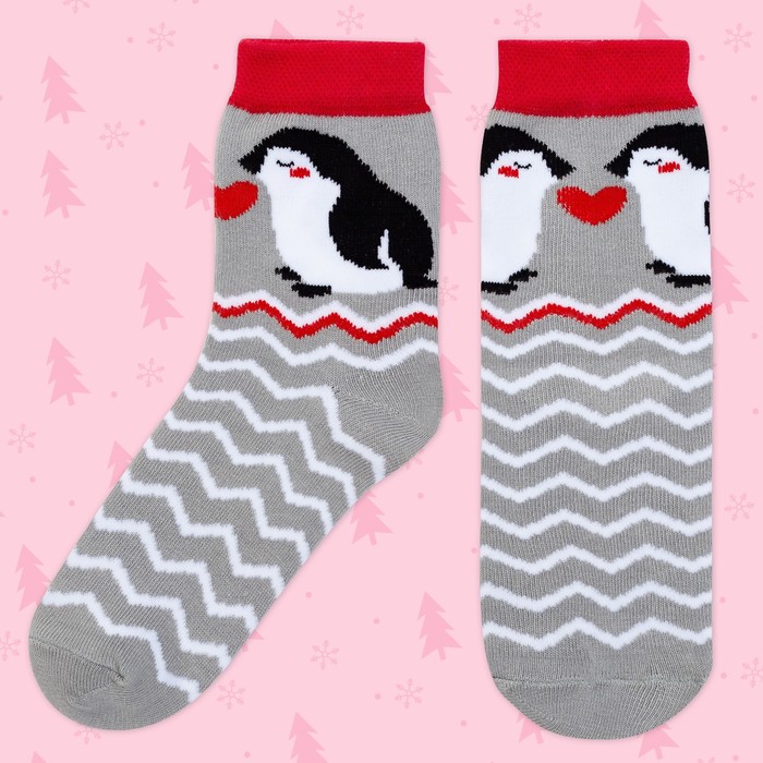 Носки детские KAFTAN "Пингвин" 16-18 см, 4-6 г., 80% хл.,17% п/а, 3% эл.