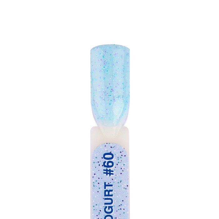 Гель-лак Beauty-Free Yugurt светло-голубой,№ 60, 8 мл