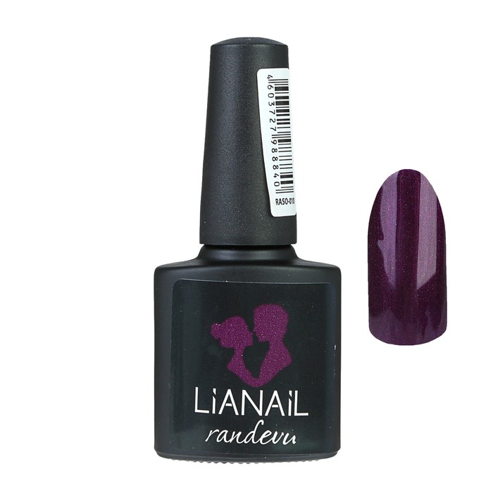 Гель-лак Lianail Randevu "Старое бургундское", 10 мл