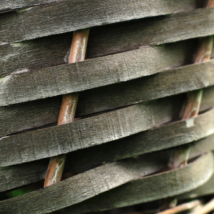 Набор корзин плетеных ива, 39х25х19х24х33см/34х20х17х22х30см, серые, 2 шт