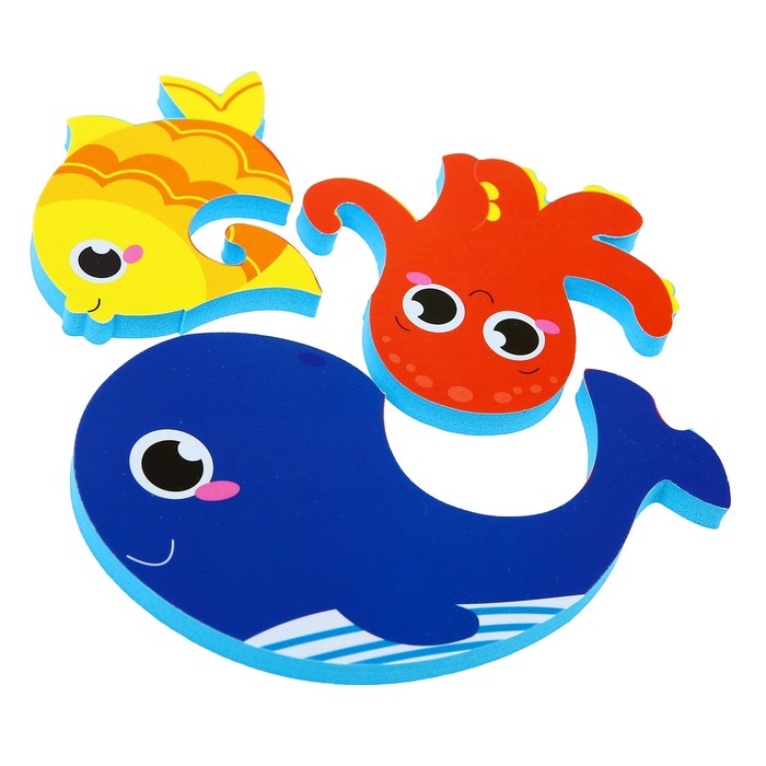 Набор игрушек для ванны «Морской мир»