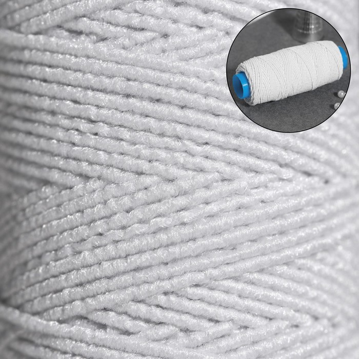 Нитки 25м, цвет белый