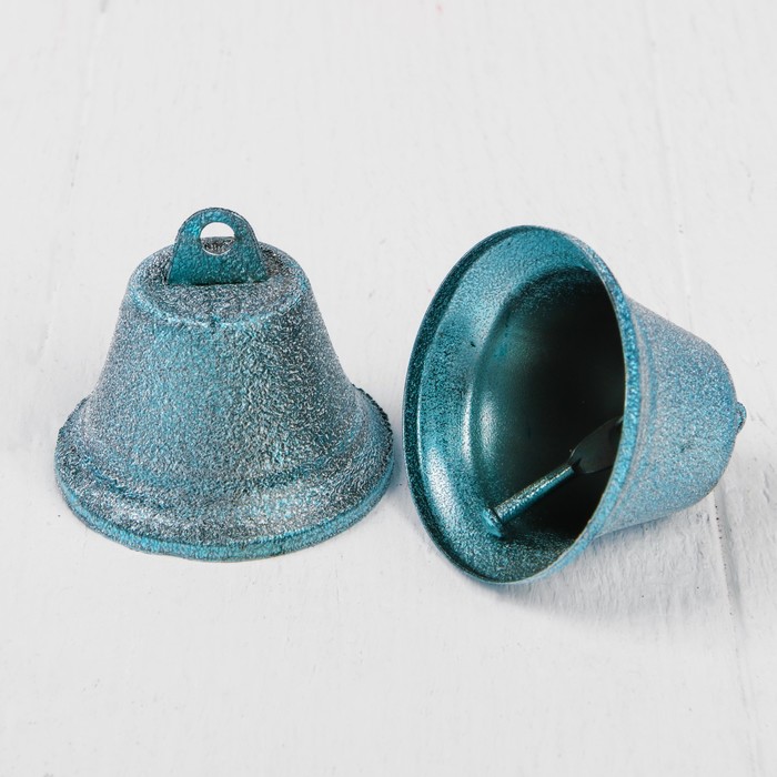 Колокольчик "Блеск", набор 2 шт, размер 1 шт 5 см, цвета МИКС