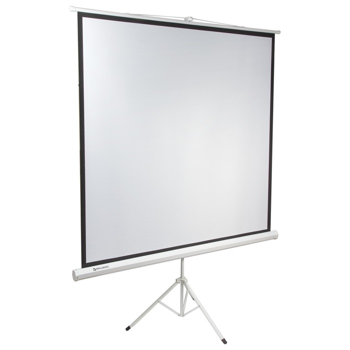 Экран проекционный 150х200см BRAUBERG TRIPOD, матовый, на треноге 236732