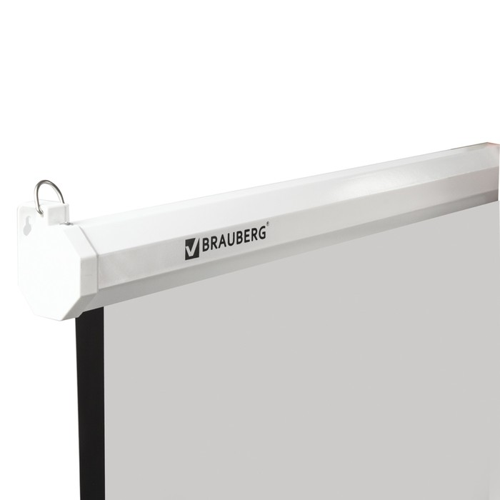 Экран проекционный 150х150см BRAUBERG WALL, матовый, настенный 236725