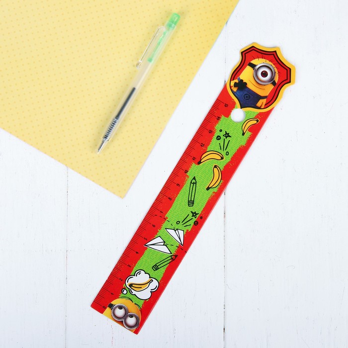 Ручка на открытке "Миньоны", Гадкий Я