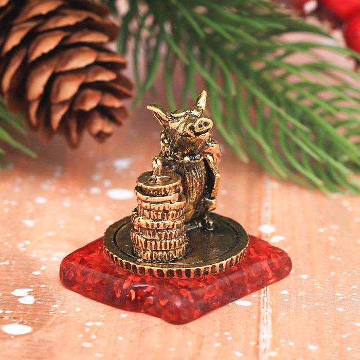 Фигурка новогодняя "Притягатель бабосиков"