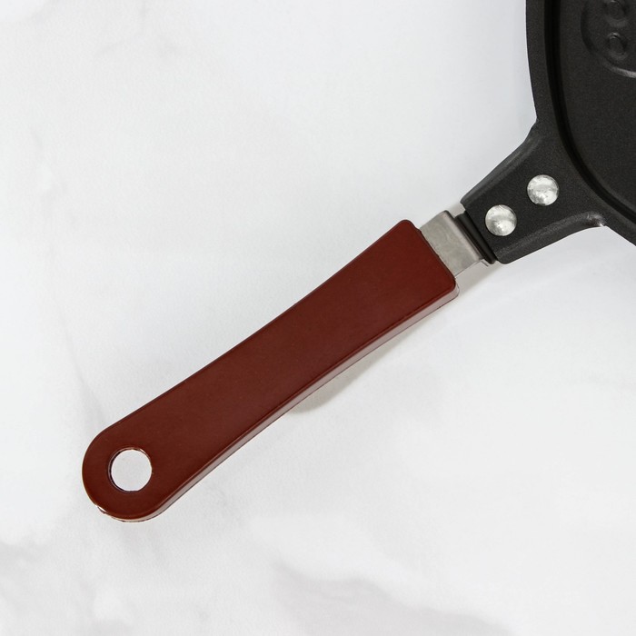 Сковорода 17 см "Сердце с бабочкой", антипригарное покрытие