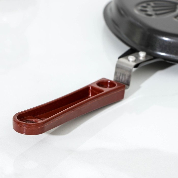 Сковорода 17 см "Сердце с бабочкой", антипригарное покрытие