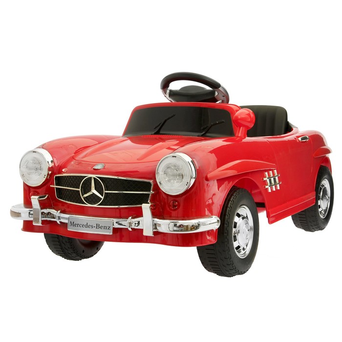 Электромобиль"MERCEDES-BENZ 300SL"с радиоуправлением,свет и звук,цвет черный УЦЕНКА