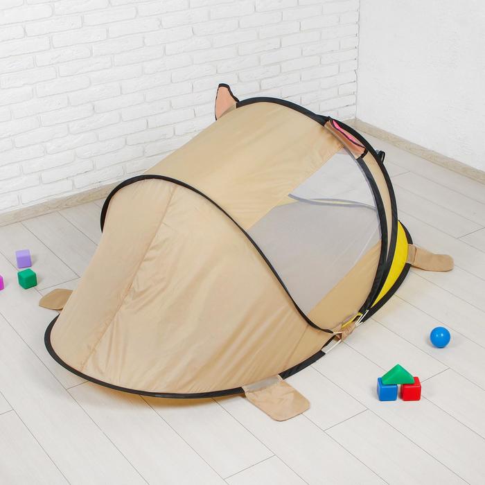 Палатка детская "Мишутка", бежевый