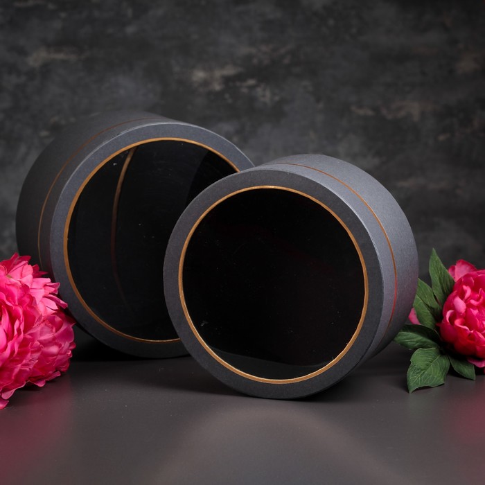 Набор коробок 2в1, 22,5 х 13 - 20,5 х 11 см