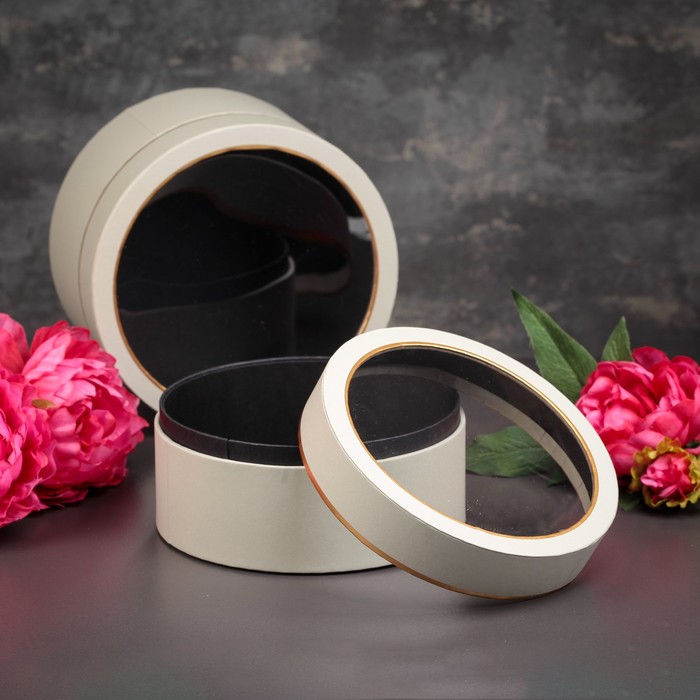 Набор коробок 2в1, 22,5 х 13 - 20,5 х 11 см