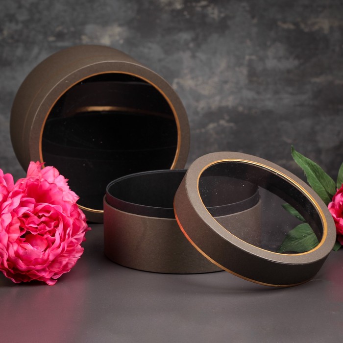 Набор коробок 2в1, 22,5 х 13 - 20,5 х 11 см