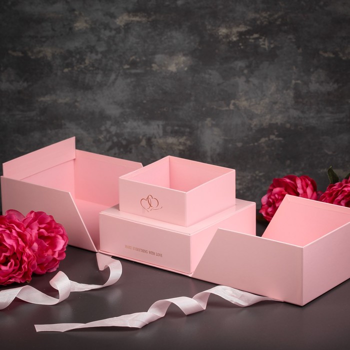 Коробка подарочная, 19 х 19 х 20,5 см